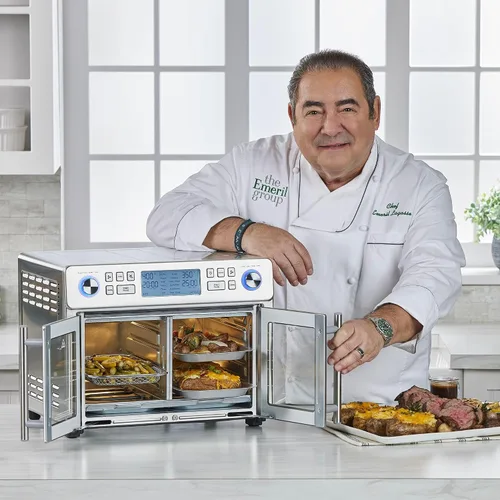 Vista 8 de Emeril Lagasse Dual Zone Technology 25QT Air Fryer Oven