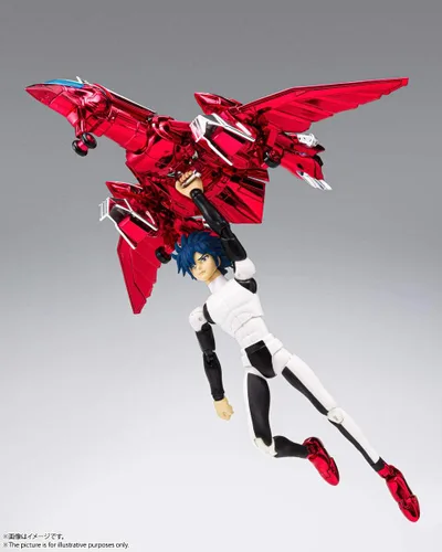 Vista 9 de TAMASHII NATIONS - Saint Seiya - Mito de la tela de San Santo - Saint Skycloth Sho de acero, figura de acción de mito de tela de santo Bandai Spirits