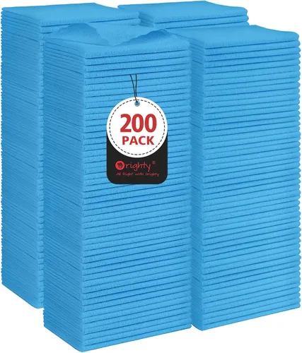 Vista 36 de Orighty - Paño de limpieza de microfibra, paquete de 24, trapos de limpieza negros de 12 x 11 pulgadas Microfiber Towels for Cars, Highly