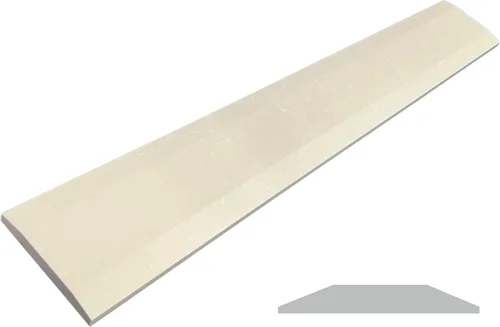 Vista 7 de Umbral de mármol doble Hollywood para transición de piso (beige, 4 x 36 pulgadas)