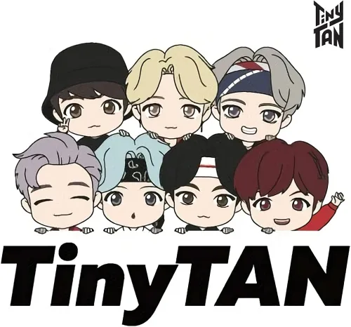 Vista 5 de TinyTAN KPOP Merchandise - Calcetines con licencia oficial de K-POP para niñas y mujeres
