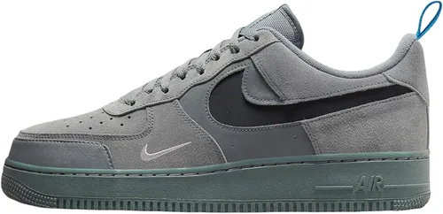 Vista 2 de Nike Air Force 1 Low Cut Out Swoosh Wolf Grey Men's DO6709-002