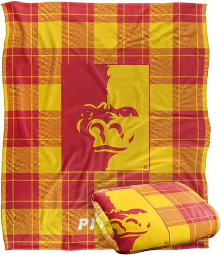 Vista 259 de LOGOVISION St John's University Campus Plaid Spirit Silky Touch Manta súper suave 36 x 58 pulgadas