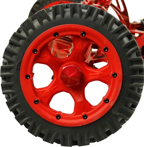 Vista 8 de FLMLF Tuerca de tornillo fija de cono de metal CNC (4 unids/juego) para 1/5 HPI Rovan Baja 5B SS 5T 5SC piezas (rojo)
