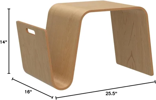 Vista 2 de Mesa para revistas Abedul
