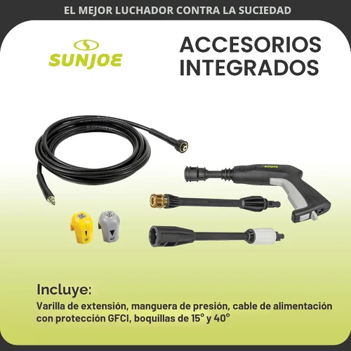 Vista 4 de Sun Joe SPX1000 1450 PSI 1.45 GPM 11.5-Amp - Arandela de presión eléctrica