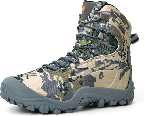 Vista 11 de XPETI Thermator - Botas de senderismo ligeras y antideslizantes para hombre, Nieve Negro