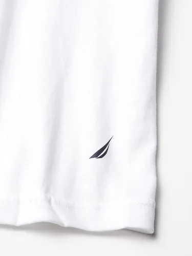 Vista 3 de Nautica Paquete de 4 camisetas de algodón con cuello redondo para hombre