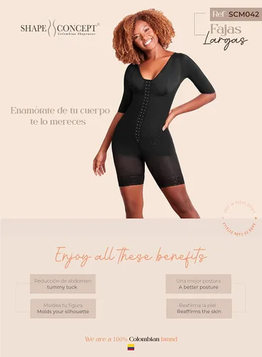 Vista 7 de SHAPE CONCEPT 072 042 Fajas Colombianas Reductoras y Moldeadoras Post Surgery Compression Garment Tummy Tuck