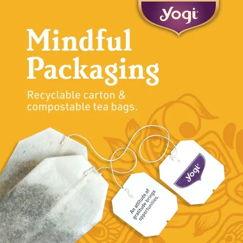 Vista 6 de Té de jengibre orgánico Yogi Teas 16 unidades (paquete de 3)