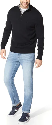Vista 2 de Nautica - Sudadera con un cuarto de cremallera para hombre