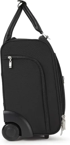Vista 5 de baggallini 2 ruedas debajo del asiento, Negro, talla única , 2 ruedas debajo del asiento
