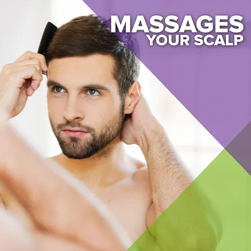 Vista 6 de Mars Wellness Juego de 4 peines profesionales negros – Fabricado en Estados Unidos – Peines de cola fina profesional, peine de peluquería – Grado
