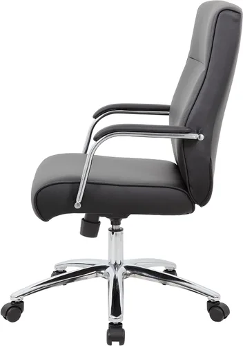 Vista 9 de Boss Office Products (BOSXK Silla Ejecutiva Moderna de Conferencia, Negro, B696C-BK)