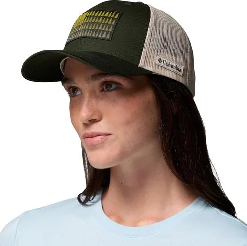 Vista 5 de Columbia Bandera de árbol unisex con cierre a presión Paisaje verde