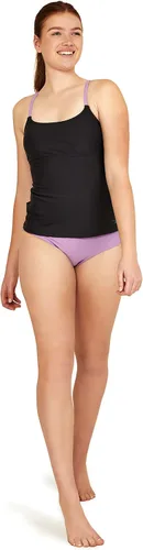 Vista 2 de Speedo Traje de baño para mujer, tankini con cuello redondo