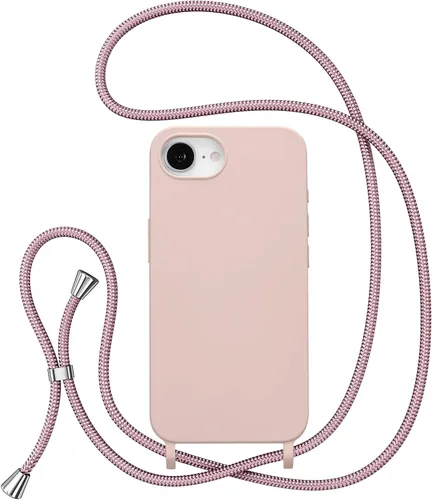 Vista 73 de ZTOFERA Funda para iPhone Air con correa, funda cruzada para teléfono con cordón ajustable para el cuello en los hombros, silicona suave a prueba