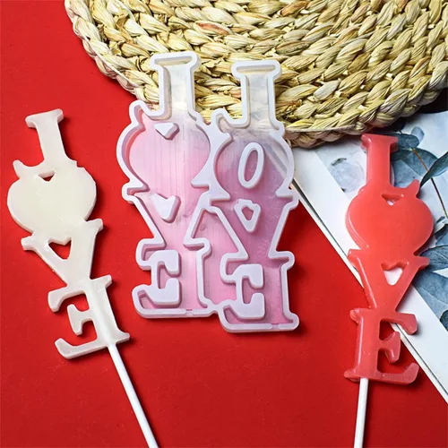 Vista 22 de mostsom Moldes de silicona para piruletas para pastel de pollitos para gelatina y dulces, moldes para tartas, formas variadas, decoración