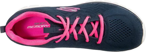 Vista 6 de Skechers - Zapatillas de malla rosa para mujer 12615 MVE