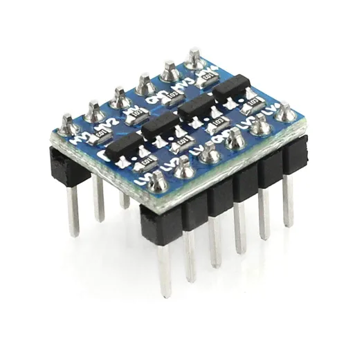 Vista 2 de Convertidor de nivel lógico IIC I2C, módulo bidireccional de 3,3 V a 5 V para Arduino (paquete de 10)