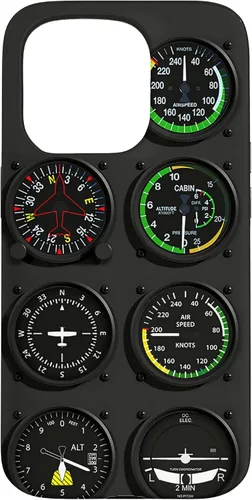Vista 14 de Pilot Six Flight Instruments - Carcasa para iPhone 17