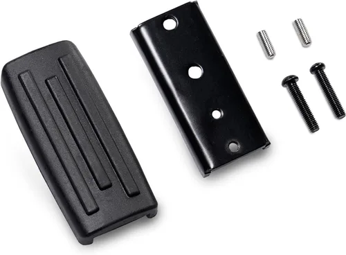 Vista 9 de AUPOWER Pedal de freno más grande para Can Am Ryker 600 900 todos los modelos, reposapiés de freno extendido, accesorios para estribos, color negro