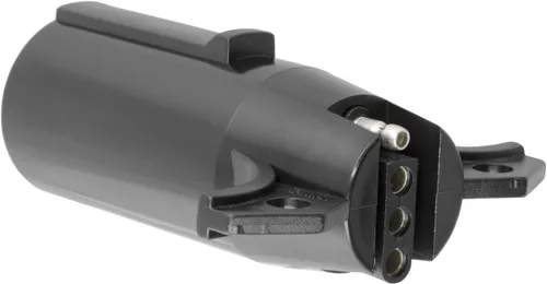 Vista 7 de CURT 57041 - Adaptador de cableado de remolque de 7 vías redondas del lado del vehículo a 4 vías planas