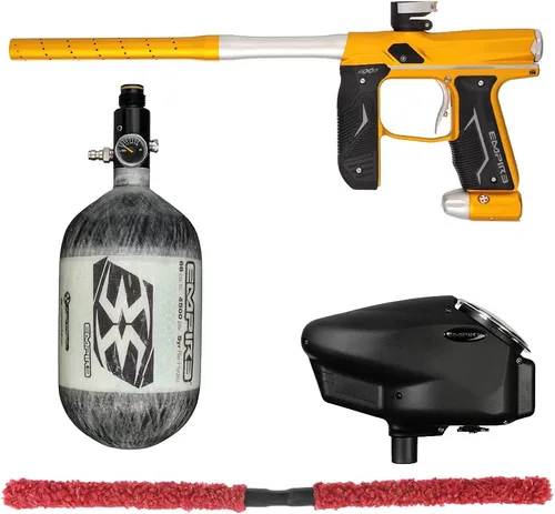 Vista 4 de Action Village Empire Axe 2.0 Kit de pistola de paintball de competición con tanque de aire