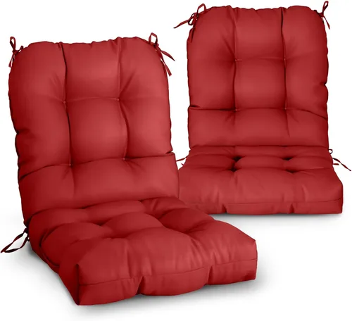 Vista 36 de EAGLE PEAK Cojín Acolchado para Silla de Exterior/Interior para Asiento/Respaldo, Juego de 1, 42'' x 21'', Azul Claro