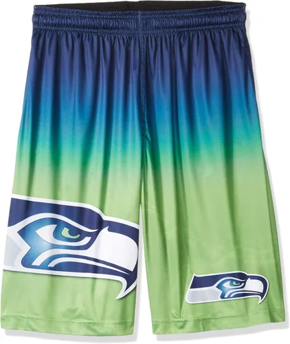 Vista 24 de FOCO Mens NFL Football Team Logo Gradient Big Logo Training Shorts