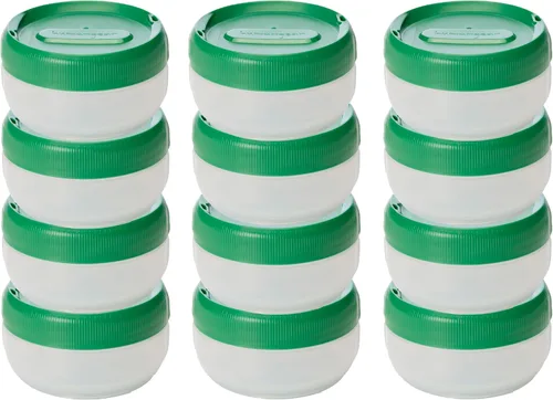 Vista 8 de humangear STAX, contenedores apilables para aperitivos – Sistema de viaje a prueba de fugas – Seguro para alimentos por la FDA, sin BPA/PC/ftalatos