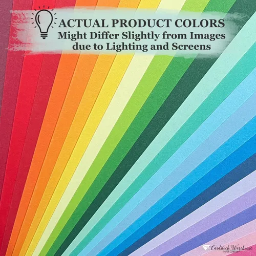 Vista 2 de Cardstock Warehouse Lessebo Amazon Cardstock Papel – 25 hojas, 8.5 x 11 pulgadas – 83 libras / 225 GSM Premium mate Amazon Card Stock para álbumes