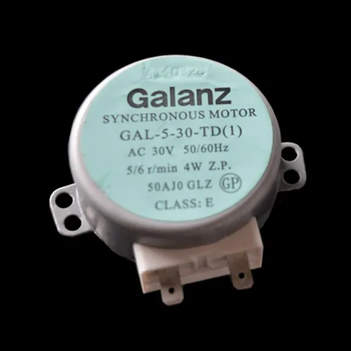Vista 5 de Horno giratorio motor para microondas GALANZ, motor síncrono GAL-5-30-TD 30V 4W accesorios de reemplazo de microondas