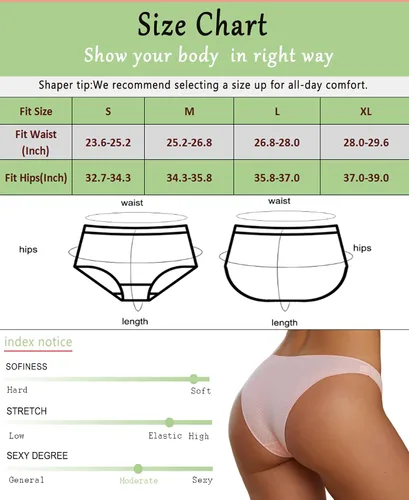 Vista 6 de Knowyou Ropa interior de algodón para mujer, bragas atrevidas para mujer, lindas bragas elásticas transpirables para mujer, paquete de 6