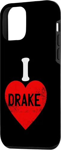 Vista 2 de Funda para iPhone 12 mini con nombre personalizado Drake I Love Drake