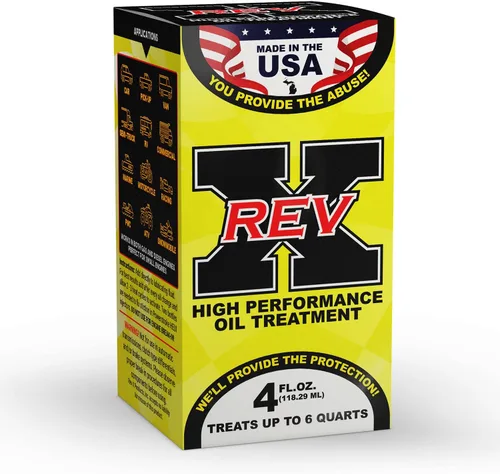Vista 7 de REV X Aditivo de aceite de alto rendimiento - Botella de 4 fl. oz