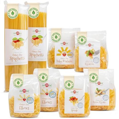 Vista 8 de isiBisi Muestra de pasta sin gluten, paquete de 6