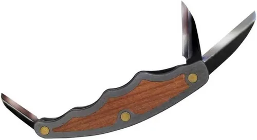 Vista 5 de Flexcut Pocket Jack para tallar 2.0, navaja estilo cuchillo de tallar de madera ligera con 4 cuchillas, fabricada en EE. UU. JKN289