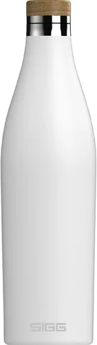 Vista 16 de SIGG - Botella de agua aislada - Meridian Black - A prueba de fugas y extra delgada - Sin BPA - Sin plástico - Acero inoxidable 18/8 - Doble pared
