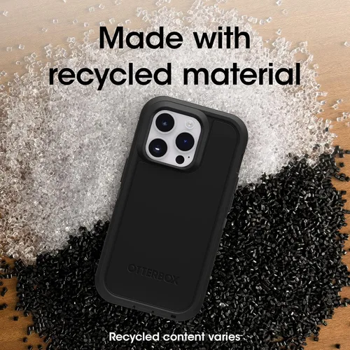 Vista 7 de OtterBox Funda para iPhone 14 Pro Max (solamente) Defender Series XT, color negro, sin pantalla, resistente, se ajusta a MagSafe, accesorio