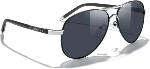 Vista 5 de MERRY'S, UV400 S8513, gafas de sol polarizadas para conducir, marco irrompible, para hombre.