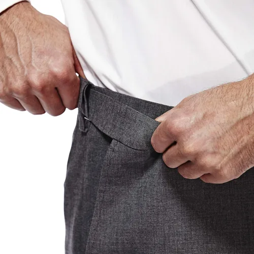 Vista 4 de Haggar J.M. Premium Stretch Traje pantalón parte delantera plana