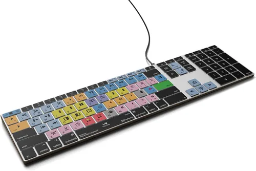 Vista 3 de KB Covers Avid Media Composer - Teclado para Mac, aluminio retroiluminado