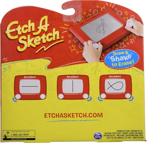 Vista 3 de Etch A Sketch Boceto clásico, multicolor