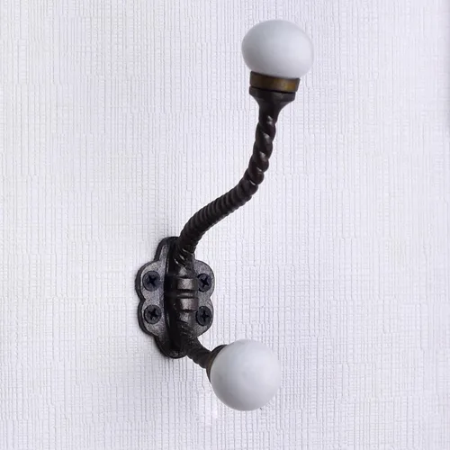 Vista 36 de Indian Shelf Ganchos de pared para colgar abrigos, ganchos de pared bohemios negros Perchero de pared Ganchos para colgar toallas Ganchos