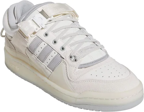 Vista 3 de adidas Mens Forum Low HQ2153 Bad Bunny - White