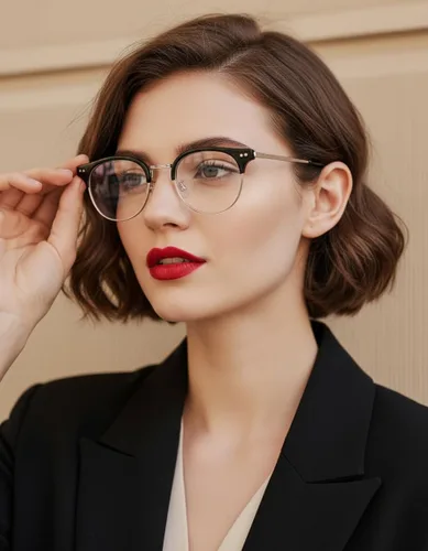Vista 2 de Cyxus Cat Eye 99% Blue Light Blocking Glasses for Women, TR90 and Metal Retro Round Frame Computer Use Eyeglasses 8019