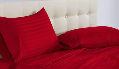 Vista 44 de Epic Cotton 100% algodón egipcio, juego de sábanas de 4 piezas de cama de agua sin adjuntar de 1000 hilos, tamaño Queen, bolsillo profundo de 15