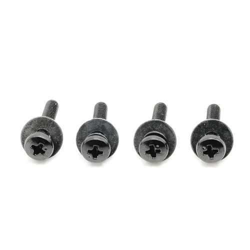 Vista 4 de Tornillos de repuesto M4-1.25 0.748-0.866 in Tornillos de montaje en pared compatibles con Samsung For 19-22mm Hole Depth Installations