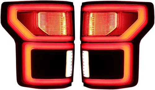 Vista 3 de Astra Depot Juego de luces traseras de freno de marcha atrás, compatible con Ford F150 2018-2020 con punto ciego XL XLT Raptor Lariat King Ranch